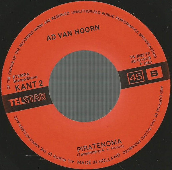 Ad van Hoorn : Truckers Gebed (7", Single)