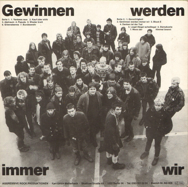 Slime : Yankees Raus (LP, Album)