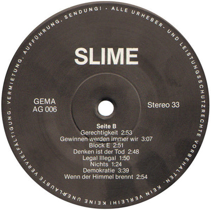 Slime : Yankees Raus (LP, Album)