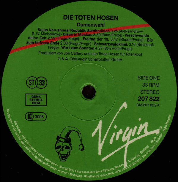 Die Toten Hosen : Damenwahl (LP, Album)