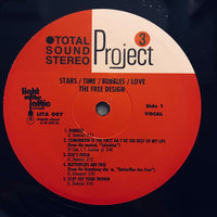 The Free Design : Stars / Time / Bubbles / Love (LP, Album, RE, RM, 180)