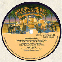 Barry White : Can't Get Enough (LP, Album, RE)