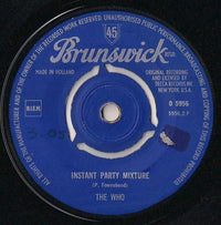 The Who : A Legal Matter / Instant Party Mixture (7", Single)