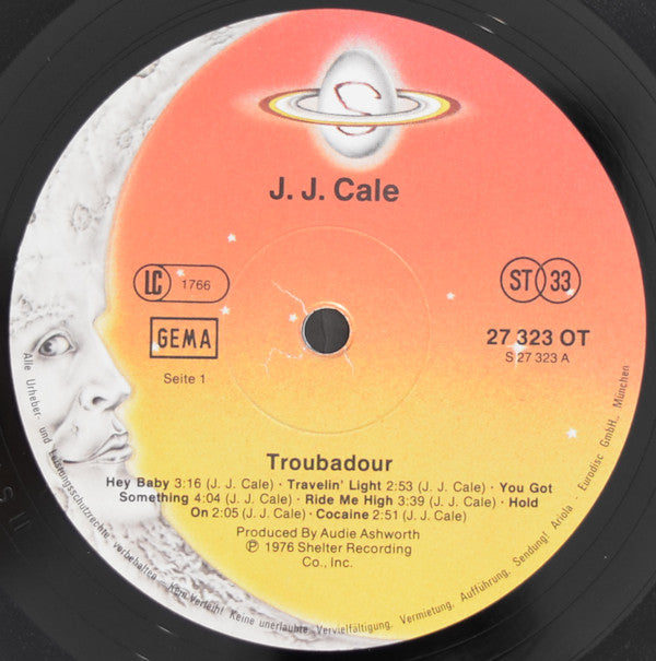 J.J. Cale : Troubadour (LP, Album)