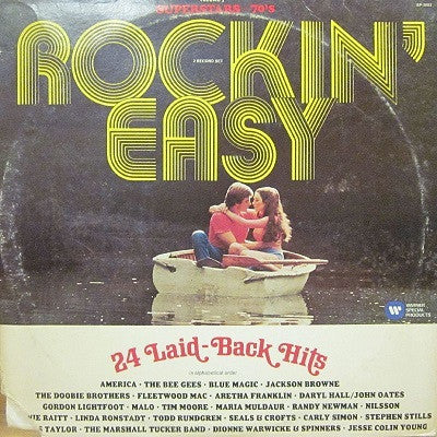 Various : Rockin' Easy - 24 Laid-Back Hits (2xLP, Comp, PRC)