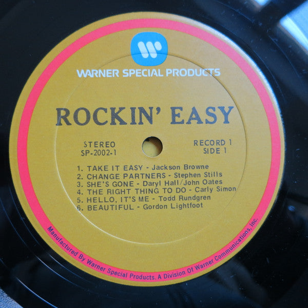 Various : Rockin' Easy - 24 Laid-Back Hits (2xLP, Comp, PRC)