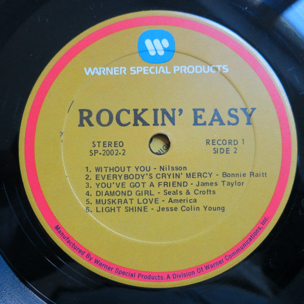 Various : Rockin' Easy - 24 Laid-Back Hits (2xLP, Comp, PRC)