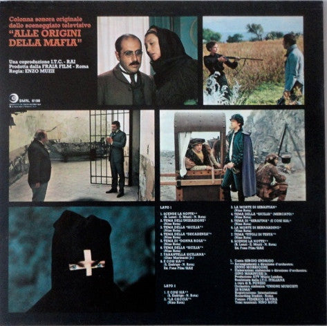 Ennio Morricone, Nino Rota, Sergio Endrigo : Alle Origini Della Mafia (Colonna Sonora Originale Dello Sceneggiato Televisivo) (LP, Album)