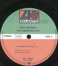 Iron Butterfly : In-A-Gadda-Da-Vida (LP, Album, RE)