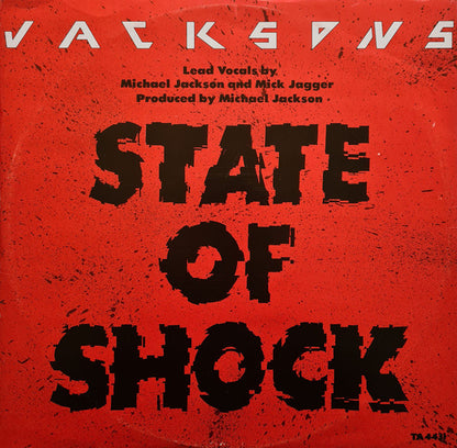 Jacksons* : State Of Shock (12")