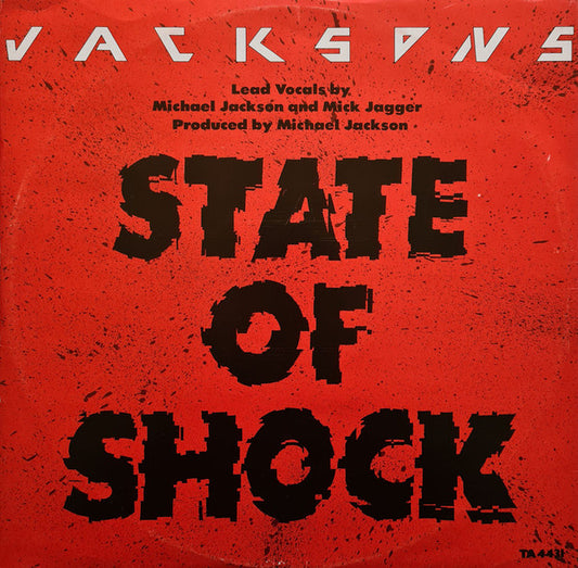 Jacksons* : State Of Shock (12")
