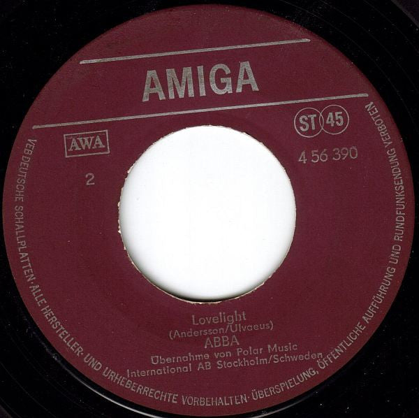 ABBA : Chiquitita / Lovelight (7", Single)
