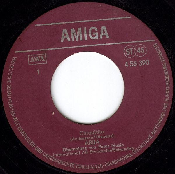 ABBA : Chiquitita / Lovelight (7", Single)