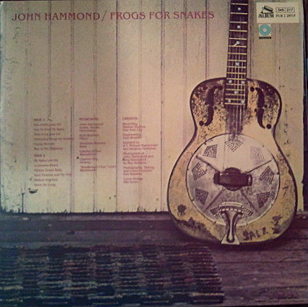 John Paul Hammond : Frogs For Snakes (LP, Album)