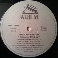 John Paul Hammond : Frogs For Snakes (LP, Album)