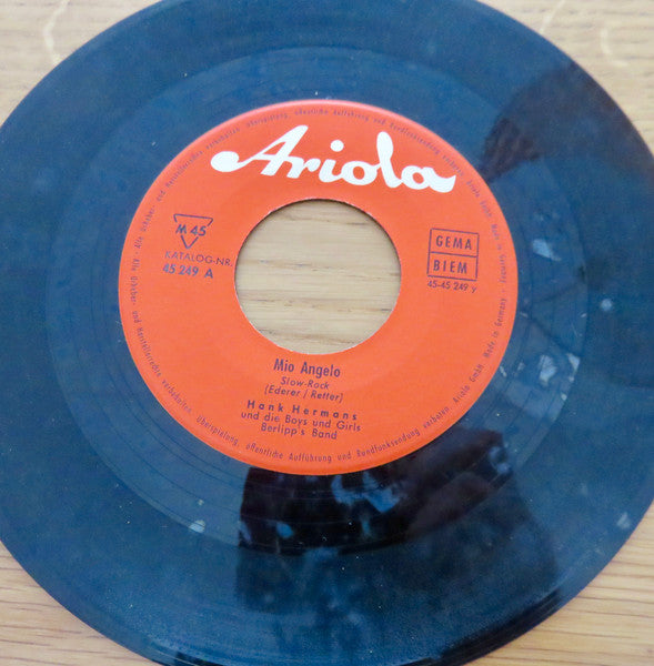 Hank Hermans : Angel D'Amore (7", Single)