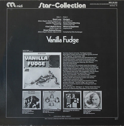 Vanilla Fudge : Star-Collection (LP, Comp, RE)