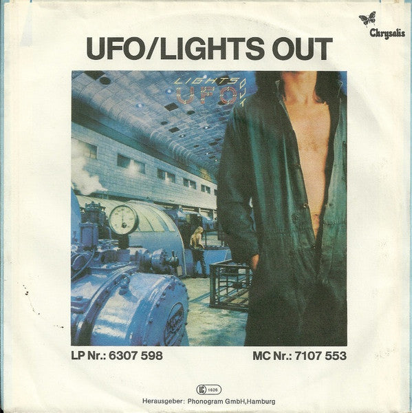 UFO (5) : Alone Again Or (7", Single)