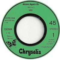 UFO (5) : Alone Again Or (7", Single)