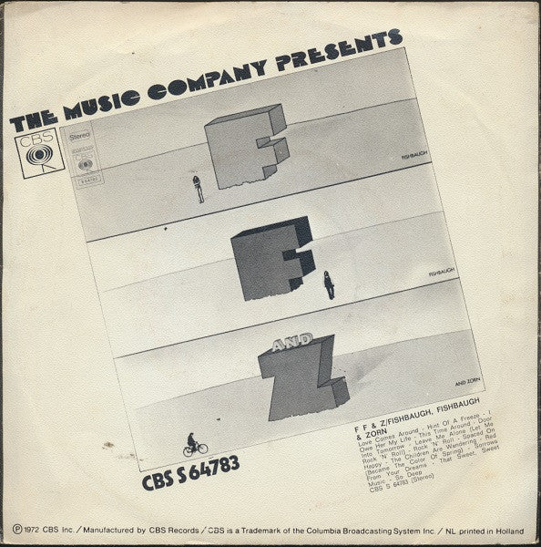 Fishbaugh, Fishbaugh & Zorn : Everybody Get Out Of Bed (7", Single)