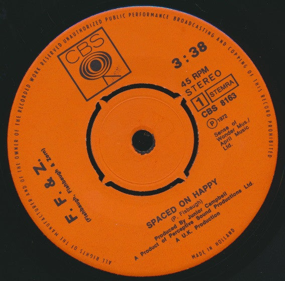 Fishbaugh, Fishbaugh & Zorn : Everybody Get Out Of Bed (7", Single)