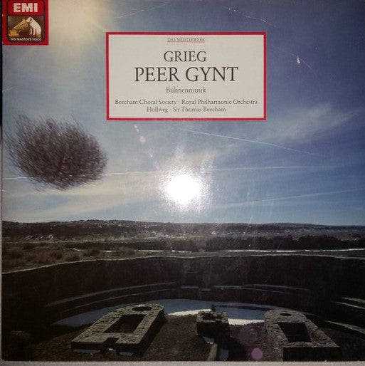 Edvard Grieg - Ilse Hollweg, Beecham Choral Society*, Royal Philharmonic Orchestra, Sir Thomas Beecham : Musik zu "Peer Gynt" (LP)