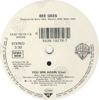 Bee Gees : The Only Love (7", Single, Sol)