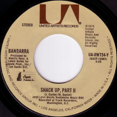 Banbarra : Shack Up (7")