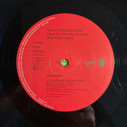 Malcolm McLaren And The World's Famous Supreme Team Show* : Scratchin (LP, Album, Mixed)