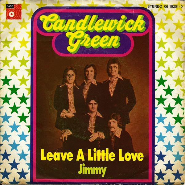 Candlewick Green : Leave A Little Love (7", Single)