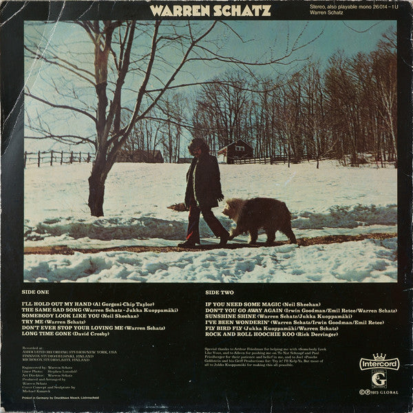 Warren Schatz : Warren Schatz (LP, Album)