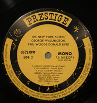 George Wallington Quintet Featuring Phil Woods, Donald Byrd : The New York Scene (LP, Album, Mono, RE)