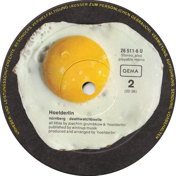 Hoelderlin : Hoelderlin (LP, Album)