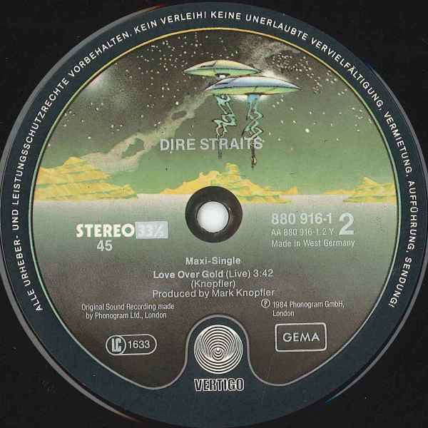 Dire Straits : Money For Nothing (Full Length Version) (12", Maxi)
