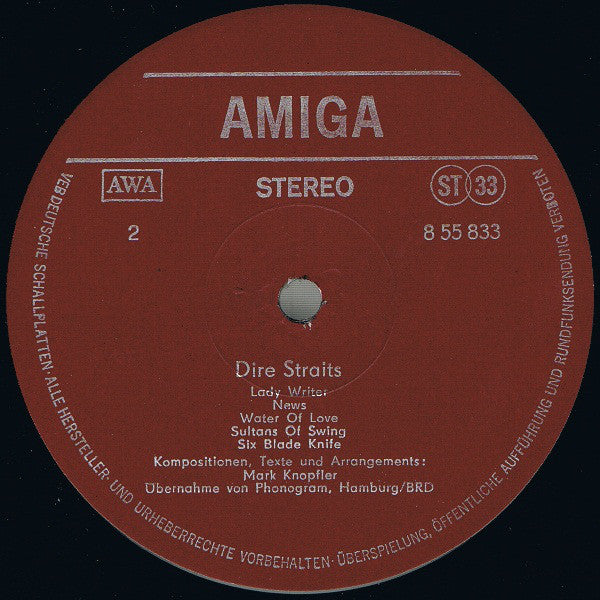 Dire Straits : Dire Straits (LP, Comp, Red)