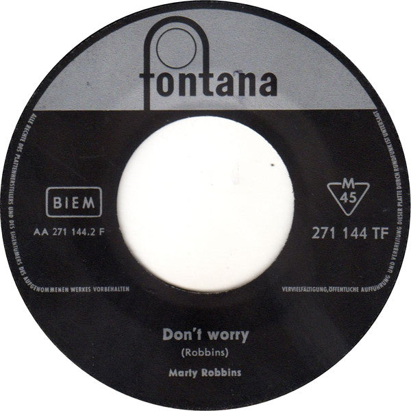 Marty Robbins : Ballad Of The Alamo (7", Single)