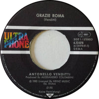 Antonello Venditti : Grazie Roma (7", Single)