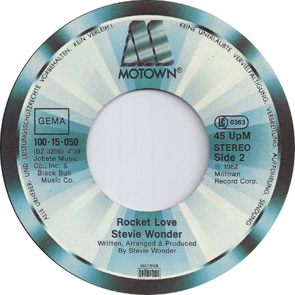 Stevie Wonder : Do I Do (7", Single)