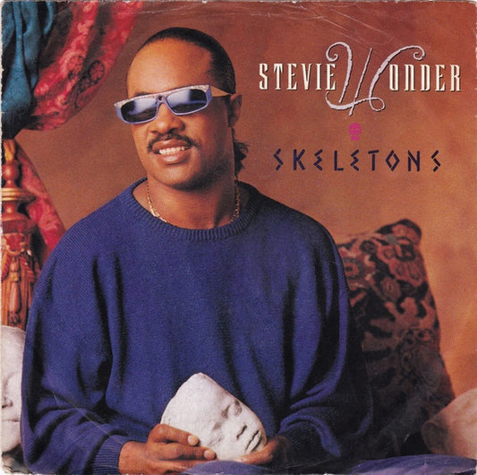Stevie Wonder : Skeletons (7", Single)