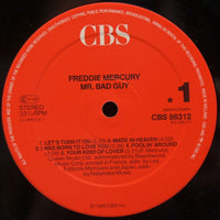 Freddie Mercury : Mr. Bad Guy (LP, Album, RE, Red)