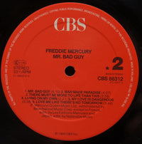 Freddie Mercury : Mr. Bad Guy (LP, Album, RE, Red)