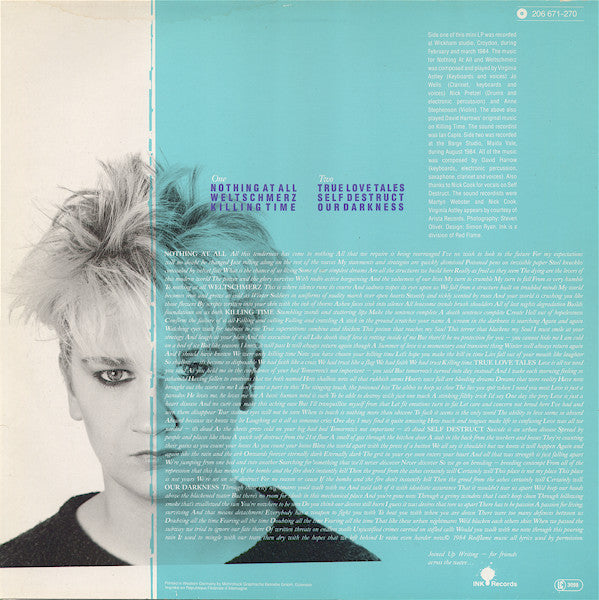 Anne Clark : Joined Up Writing (LP, MiniAlbum)