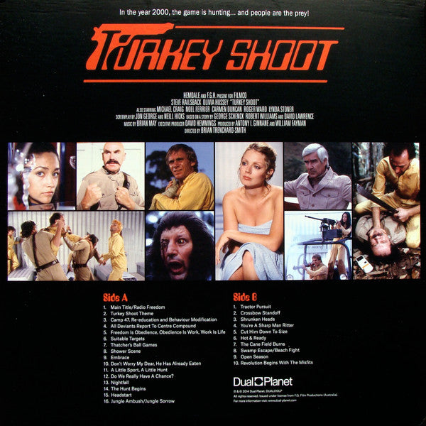 Brian May (2) : Turkey Shoot (Original Soundtrack) (LP, Ltd, Yel)