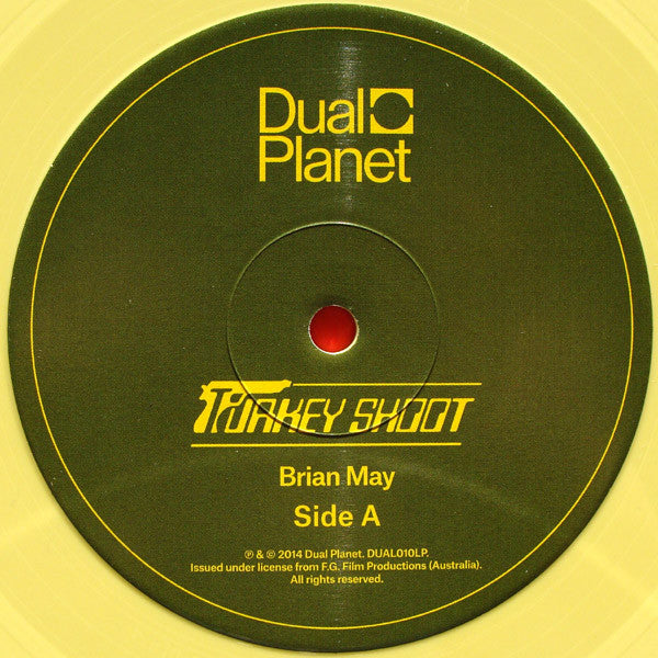 Brian May (2) : Turkey Shoot (Original Soundtrack) (LP, Ltd, Yel)