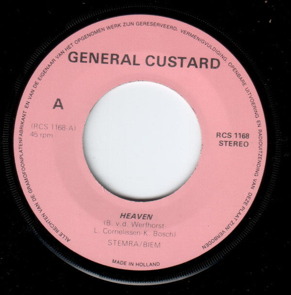 General Custard : Heaven / Better World (7")