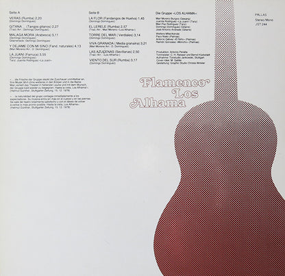 Los Alhama : Flamenco Los Alhama (LP, Album)