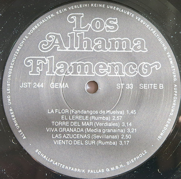 Los Alhama : Flamenco Los Alhama (LP, Album)