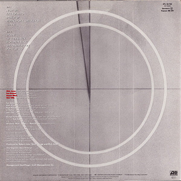 Foreigner : 4 (LP, Album)