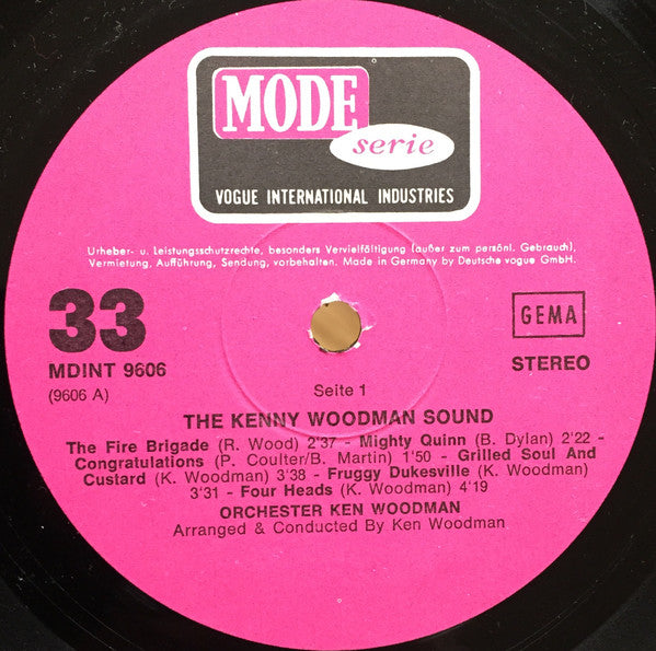 Ken Woodman Orchestra : The Kenny Woodman Sound (LP, Album)