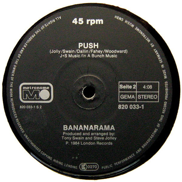 Bananarama : Robert De Niro's Waiting... (12", Maxi)